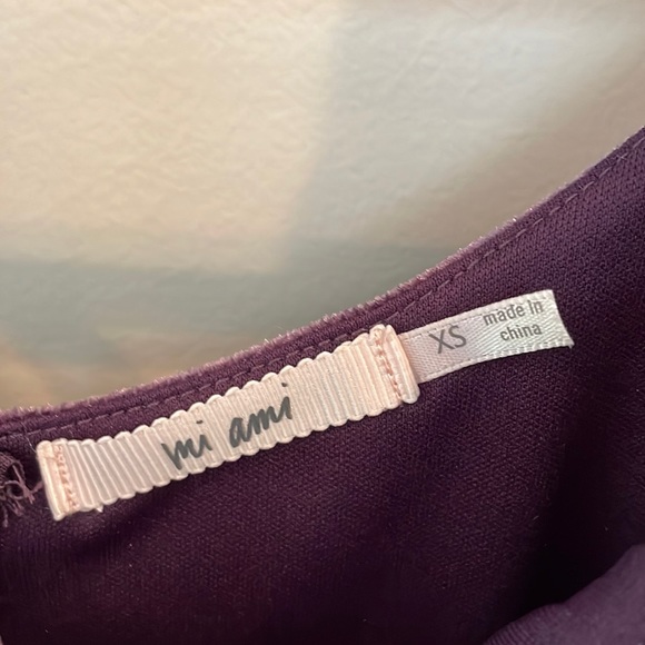 Maeve Tie Strap Velvet Mini Dress - Picture 4 of 5